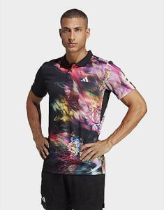 Adidas Melbourne Tennis HEAT.RDY FreeLift Poloshirt Multicolor Black- Heren