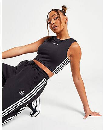 Adidas Originals 3-Stripes Tank Top Black- Dames