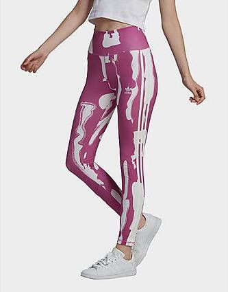 Adidas Originals 7 8 Legging Semi Pulse Lilac White- Dames