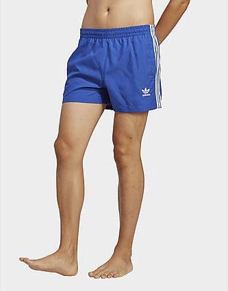 Adidas Originals Adicolor 3-Stripes Korte Zwemshort Semi Lucid Blue White- Heren