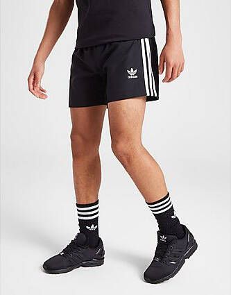 Adidas Originals Adicolor 3-Stripes Zwemshort Black White