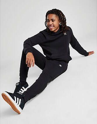 Adidas Originals Trefoil Essential Fleece Joggers Junior Black White