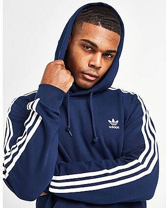 Adidas Originals 3-Stripes Hoodie Night Indigo- Heren