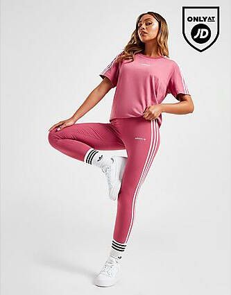 Adidas Originals Adicolor Classics 3-Stripes Legging Pink- Dames