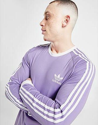 Adidas Originals Long Sleeve Cali T-Shirt Magic Lilac- Heren