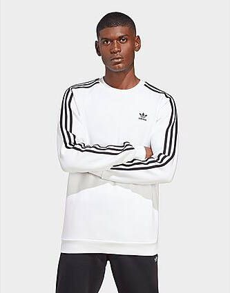 Adidas Originals Adicolor Classics 3-Stripes Sweatshirt White- Heren