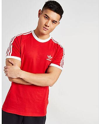 Adidas Originals Adicolor Classics 3-Stripes T-shirt Better Scarlet- Heren