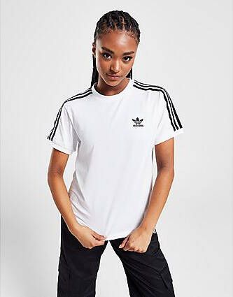 Adidas Originals Adicolor Classics 3-Stripes T-shirt White- Dames