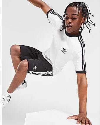 Adidas Originals 3-Stripes California T-Shirt White- Heren