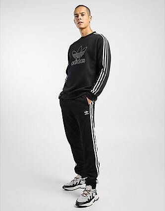 Adidas Originals SST Track Pants Black White- Heren