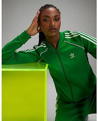 Adidas Originals SST Track Top Green- Dames