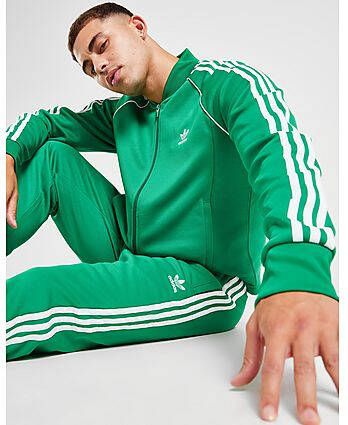 Adidas Originals Adicolor Classics SST Trainingsjack Green White- Heren