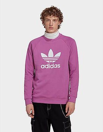 Adidas Originals Adicolor Classics Trefoil Sweatshirt Semi Pulse Lilac- Heren