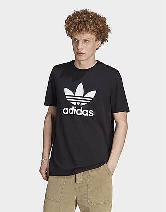 Adidas Originals Adicolor Classics Trefoil T-shirt Black White- Heren