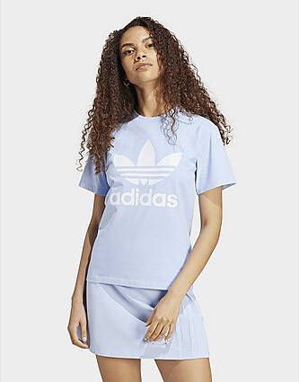 Adidas Originals Adicolor Classics Trefoil T-shirt Blue Dawn- Dames
