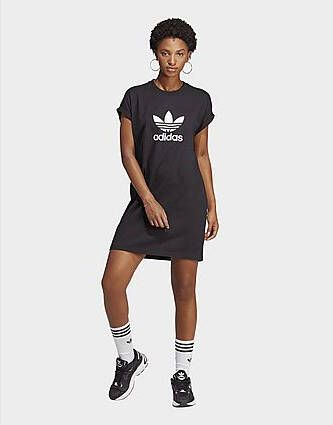 Adidas Originals Adicolor Classics Trefoil T-shirtjurk Black- Dames