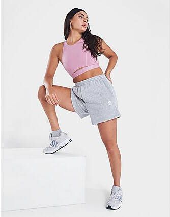 Adidas Originals Adicolor Essentials French Terry Short Medium Grey Heather- Dames