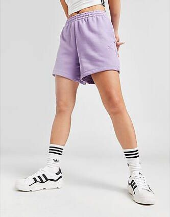 Adidas Originals Essentials Fleece Shorts Purple- Dames