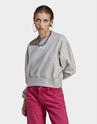 Adidas Originals Adicolor Essentials Sweatshirt Medium Grey Heather- Dames