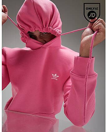 Adidas Originals Trefoil Essential Fleece Hoodie Pink- Heren