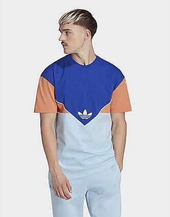 Adidas Originals Adicolor Seasonal Archive T-shirt Semi Lucid Blue Clear Sky Hazy Copper- Heren