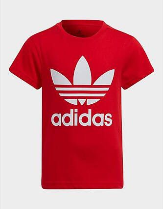 Adidas Originals Adicolor Trefoil T-shirt Vivid Red White
