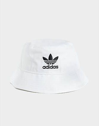 Adidas Originals Trefoil Bucket Hat White
