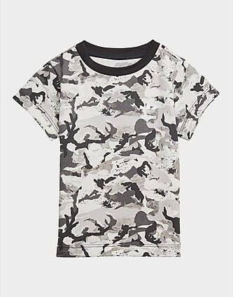 Adidas Originals Allover Print Camo T-shirt Chalk White Grey Two Carbon Black