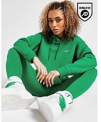 Adidas Originals Boyfriend Hoodie Green- Dames