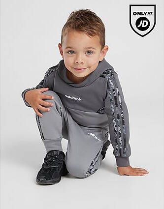Adidas Originals Camo Overhead Tracksuit Infant Grey