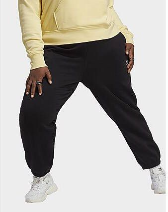 Adidas Originals Essentials Fleece Joggingbroek (Grote Maat) Black- Dames
