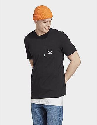 Adidas Originals Essentials+ Made With Hemp T-shirt Black- Heren