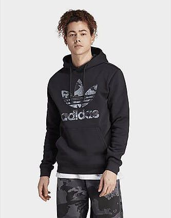 Adidas Originals Graphics Camo Infill Hoodie Black- Heren