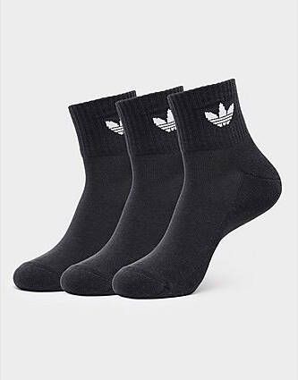 Adidas Originals 3-Pack Crew Socks Black- Dames