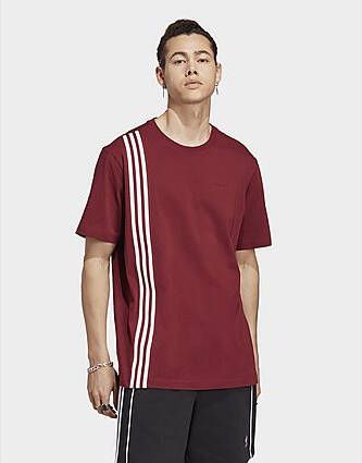 Adidas Originals RIFTA Metro T-shirt Shadow Red- Heren
