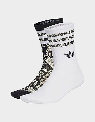 Adidas Originals Snake Graphic Sokken 2 Paar Multicolor White- Dames
