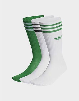 Adidas Originals Sokken 3 Paar White White Green- Dames