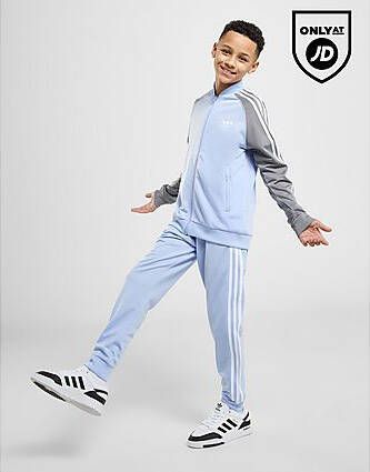 Adidas Originals SST Colour Block Track Top Junior Blue Kind