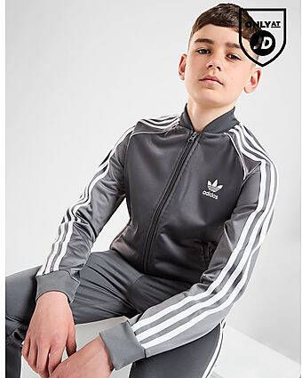 Adidas Originals SST Colour Block Track Top Junior Grey Kind