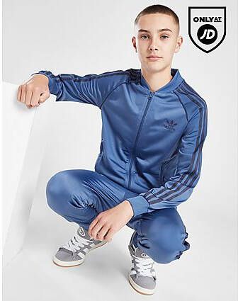Adidas Originals SST Track Top Junior Blue