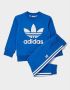 Adidas Originals Trefoil Crew Tracksuit Children Blue Bird Blue Bird - Thumbnail 1
