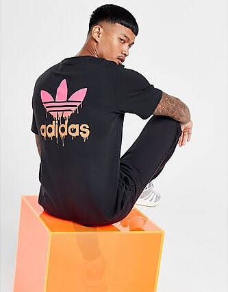 Adidas Originals Trefoil Drip T-Shirt Black- Heren