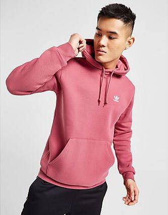 Adidas Originals Trefoil Essentials Hoodie Pink Strata- Heren