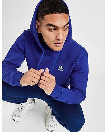 Adidas Originals Trefoil Essentials Hoodie Semi Lucid Blue- Heren