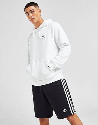 Adidas Originals Trefoil Essential Fleece Hoodie White- Heren