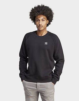 Adidas Originals Trefoil Essentials Sweatshirt met Ronde Hals Black- Heren