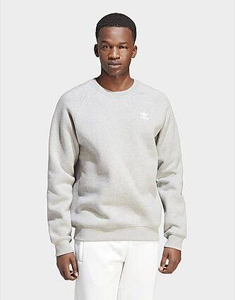 Adidas Originals Trefoil Essentials Sweatshirt met Ronde Hals Medium Grey Heather- Heren