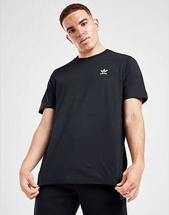 Adidas Originals Trefoil Essentials T-Shirt Black White- Heren