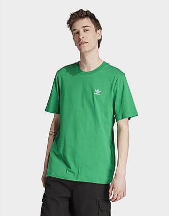 Adidas Trefoil Essentials T-Shirt Green- Heren