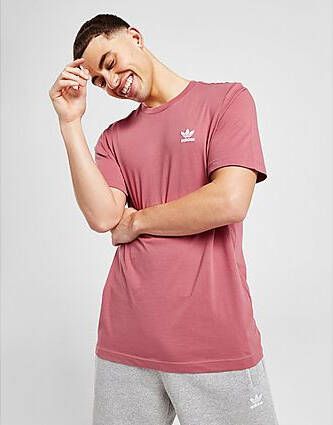Adidas Originals Trefoil Essentials T-shirt Pink Strata- Heren